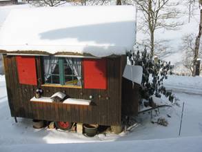 Winter Hüttenwagen